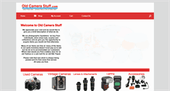 Desktop Screenshot of oldcamerastuff.com